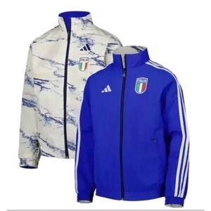 Adidas Women’s Italy 2023 Team Anthem jacket NWT M
